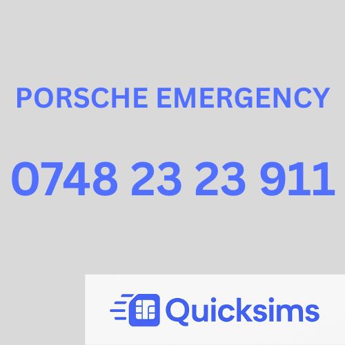 0748 23 23 911 PORSCHE EMERGENCY VIP Gold Vanity Memorable Mobile Number  Network Three PAYG ZERO CREDIT