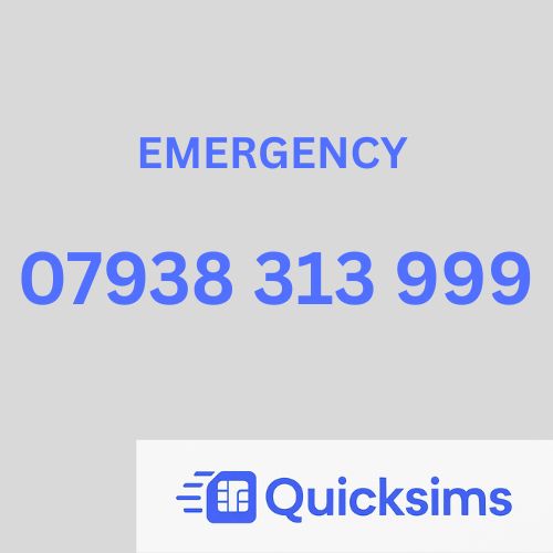 O2 sim card with VIP Memorable Mobile Number  07938 313 999 EMERGENCY with zero credit which once topped up can be ported to other providers